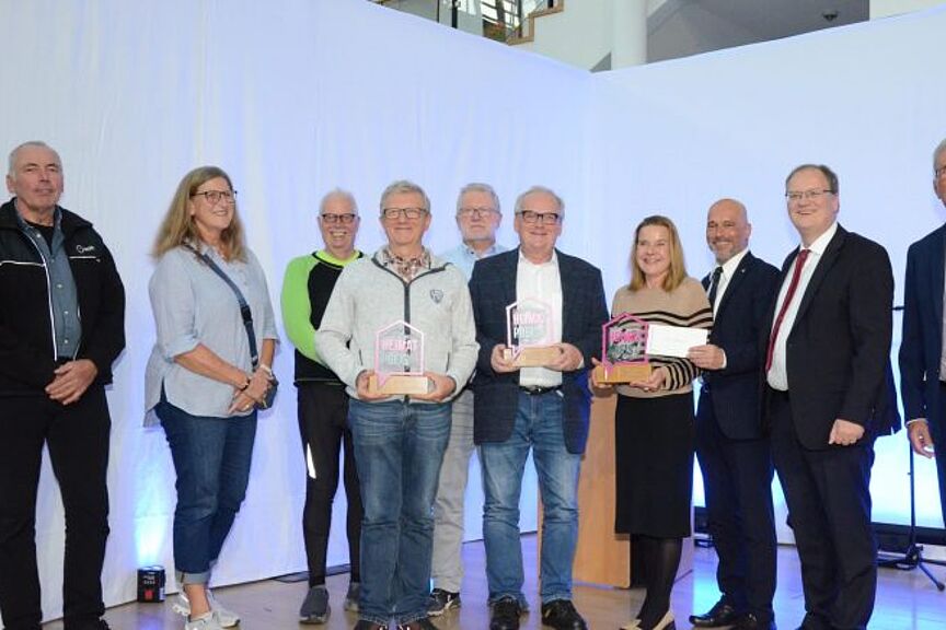 Ehrung der Heimatpreisgewinner