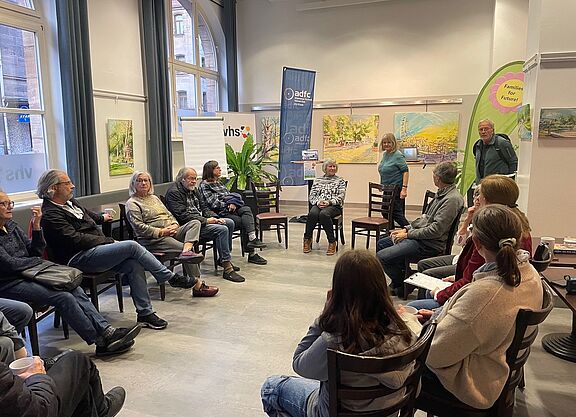 Reiselust - bis ans Ende der Welt? Teilnehmer beim Workshop "Reiselust - bis ans Ende der Welt?"