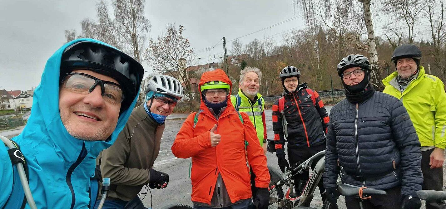 MTB-Tour „Der Norden und Westen Schwalmstadts“ Am_Ziel_angekommen