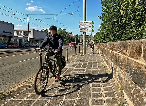  Engstelle am Westtorgraben (Foto: Achim Tüns)