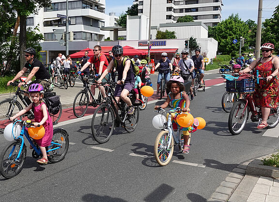 Kidical Mass in Nürnberg