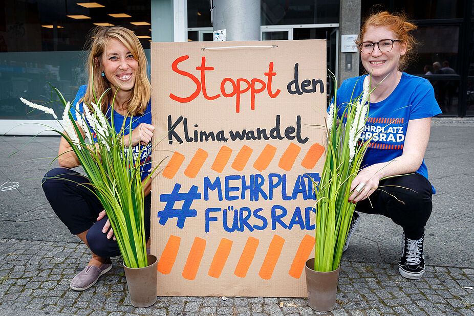 ADFC-Aktion #MehrPlatzFürsRad